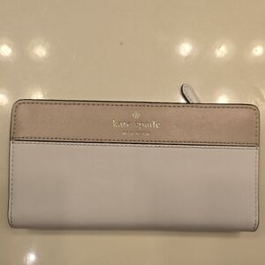 Kate Spade, bifold wallet, toasted hazelnut